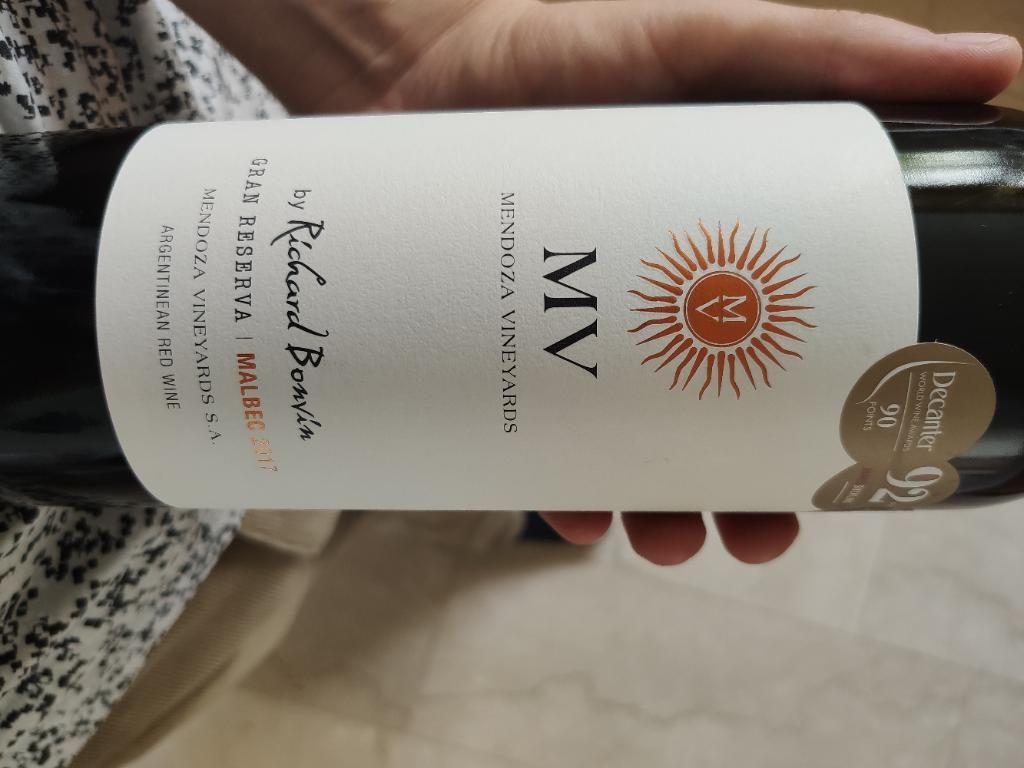 2017 Mendoza Vineyards Malbec Gran Reserva - CellarTracker