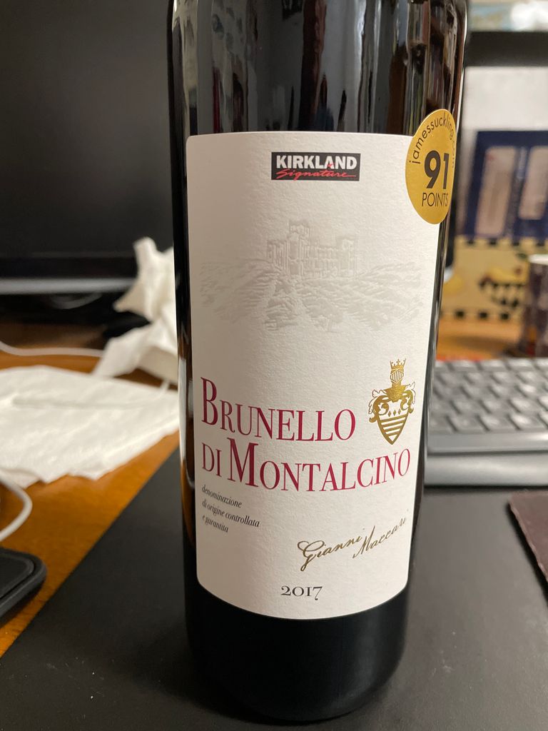 2018 Kirkland Signature Brunello di Montalcino, Italy, Tuscany