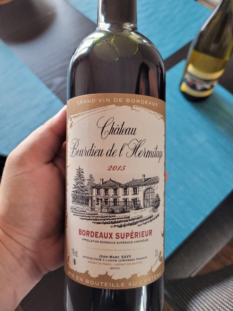 2015 Château Bourdieu de l'Hermitage - CellarTracker