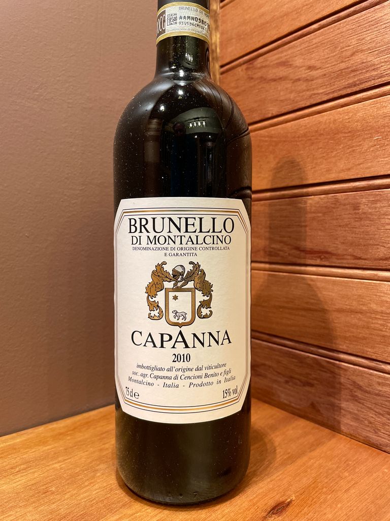 2010 Capanna Brunello di Montalcino - CellarTracker