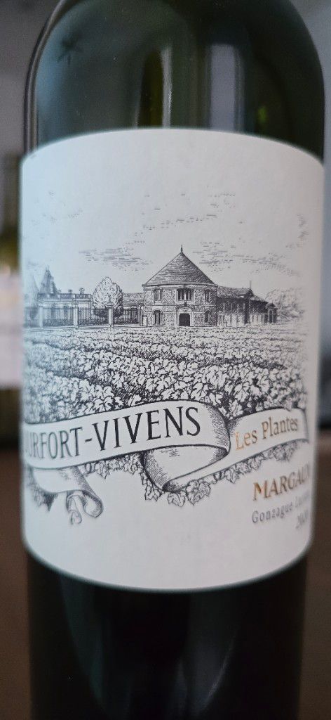 2019 Château Durfort-Vivens Les Plantes - CellarTracker