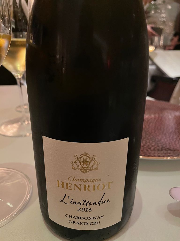 2016 Henriot Champagne Grand Cru L'Inattendue - CellarTracker