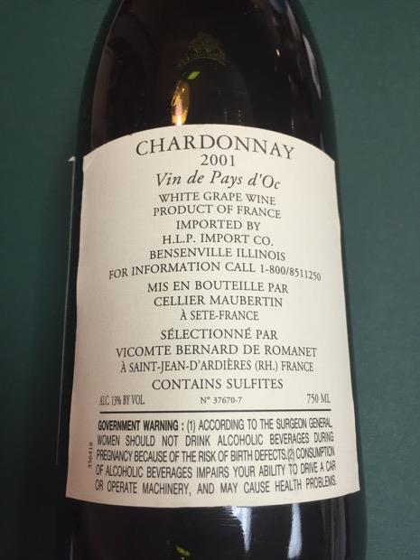 01 Baron Philippe De Rothschild Chardonnay Vin De Pays D Oc France Languedoc Roussillon Vin De Pays D Oc Cellartracker