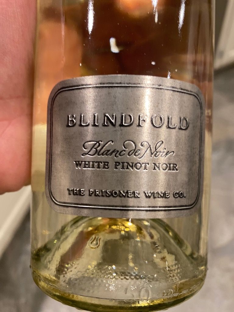 2021 Prisoner Wine Company Blindfold Blanc de Noir Pinot Noir