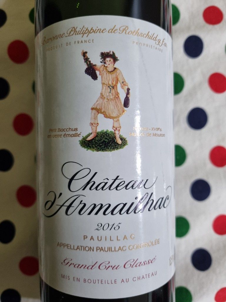 2016 Château d'Armailhac - CellarTracker