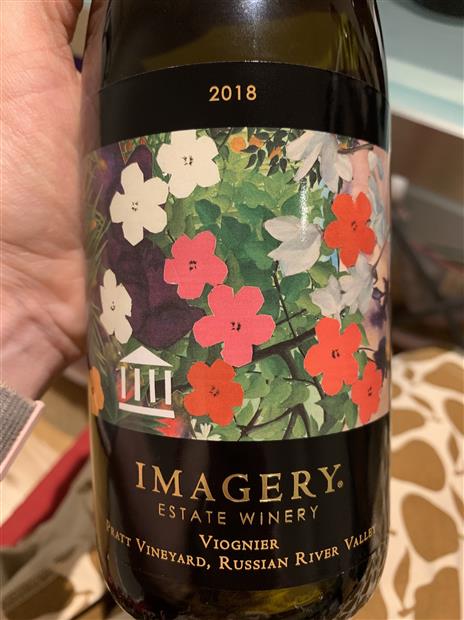 2018 Imagery Estate Winery Viognier Pratt Vineyard, USA, California ...