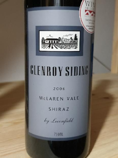2014 Leconfield Shiraz Glenroy Siding Mclaren Vale Australia