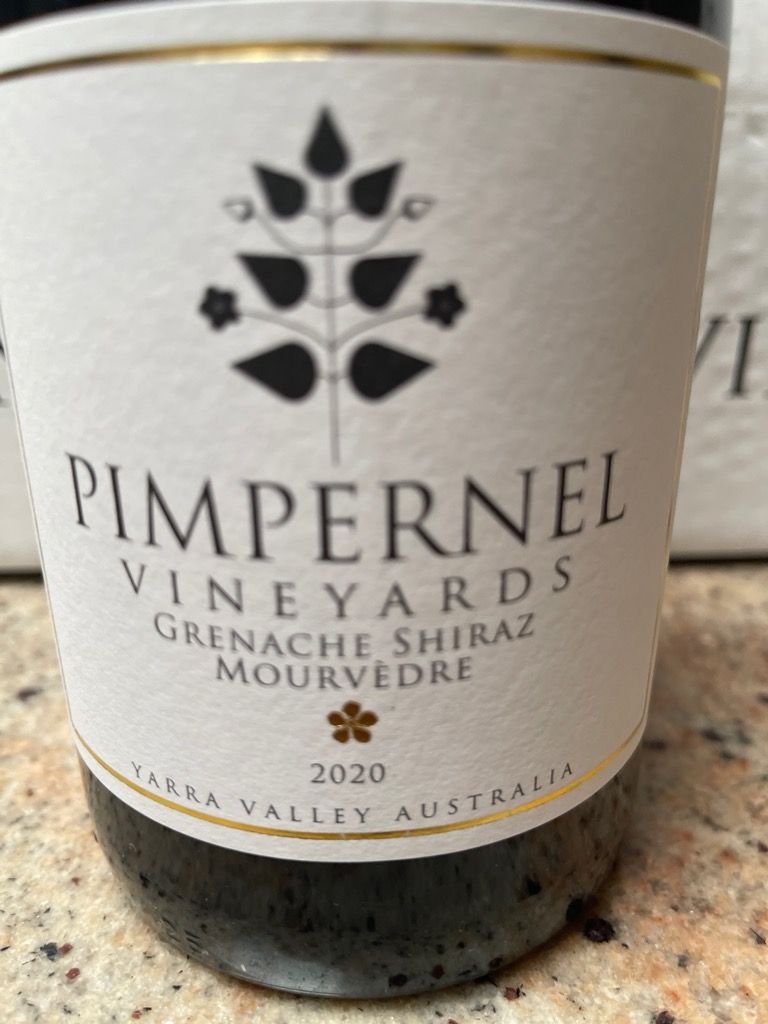 2020 Pimpernel Vineyards Grenache Shiraz Mourvèdre, Australia, Victoria ...