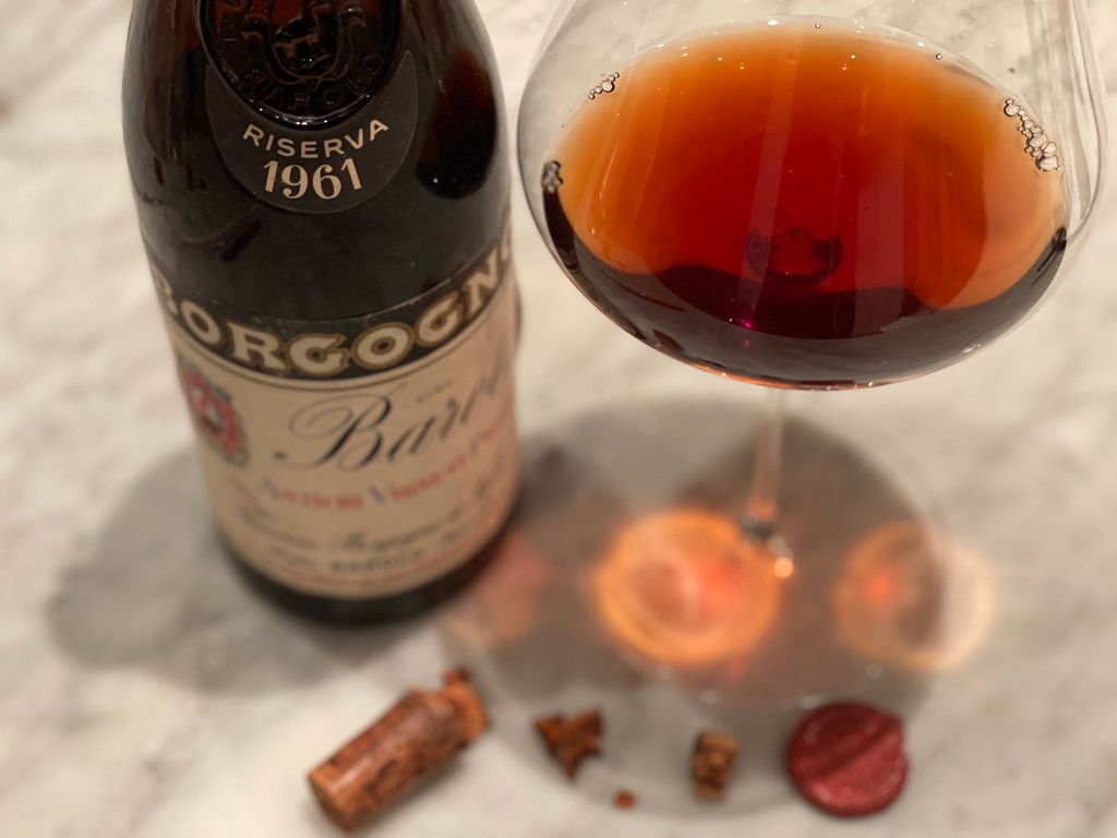 1961 Borgono Barola Riserva ボルゴーニョ バローロ 1961 Borgono Barola Riserva ボルゴーニョ バローロ 1937年