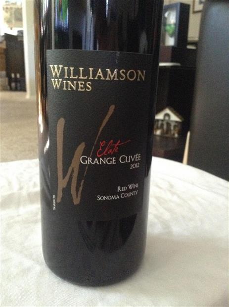 2012 Williamson Wines Elate, USA, California, Sonoma County, Dry Creek ...