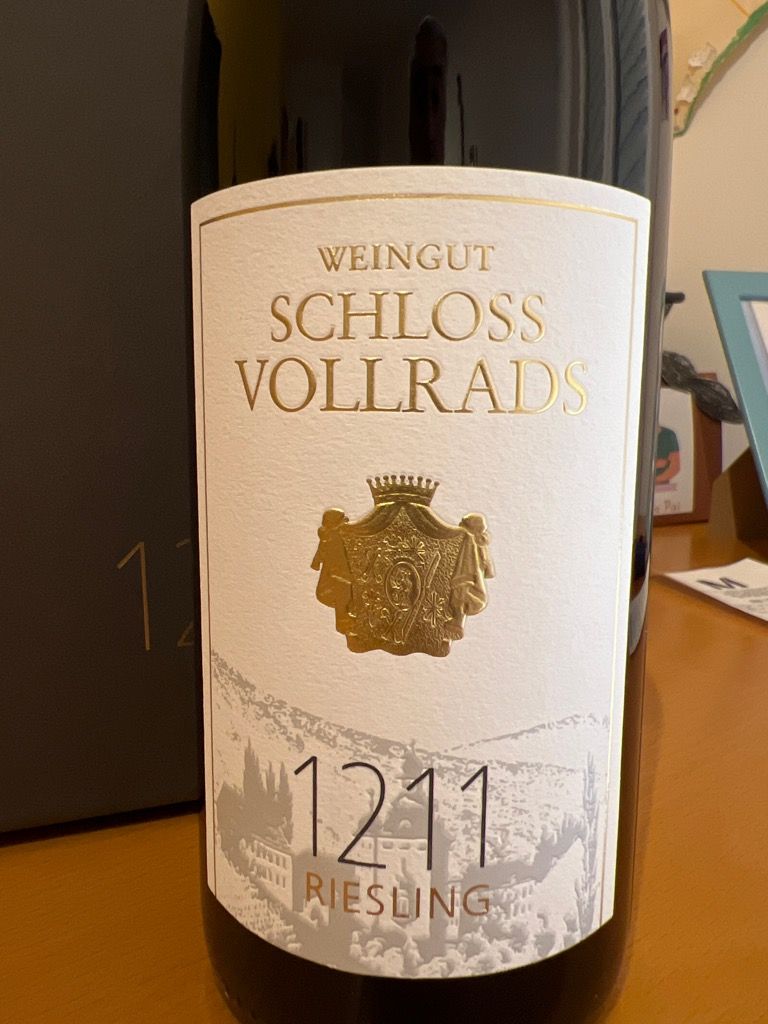 2017 Schloss Vollrads Riesling 1211, Germany, Rheingau - CellarTracker