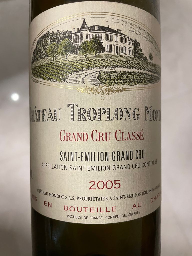 2005 Château Troplong Mondot - CellarTracker 2005 Château Troplong Mondot - CellarTracker