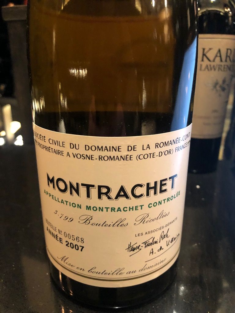 1996 Domaine de la Romanée-Conti Montrachet - CellarTracker