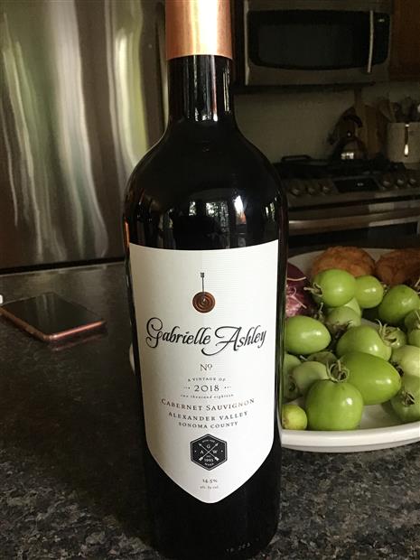 2018 Gabrielle Ashley Cabernet Sauvignon Usa California Central Coast Paso Robles Cellartracker