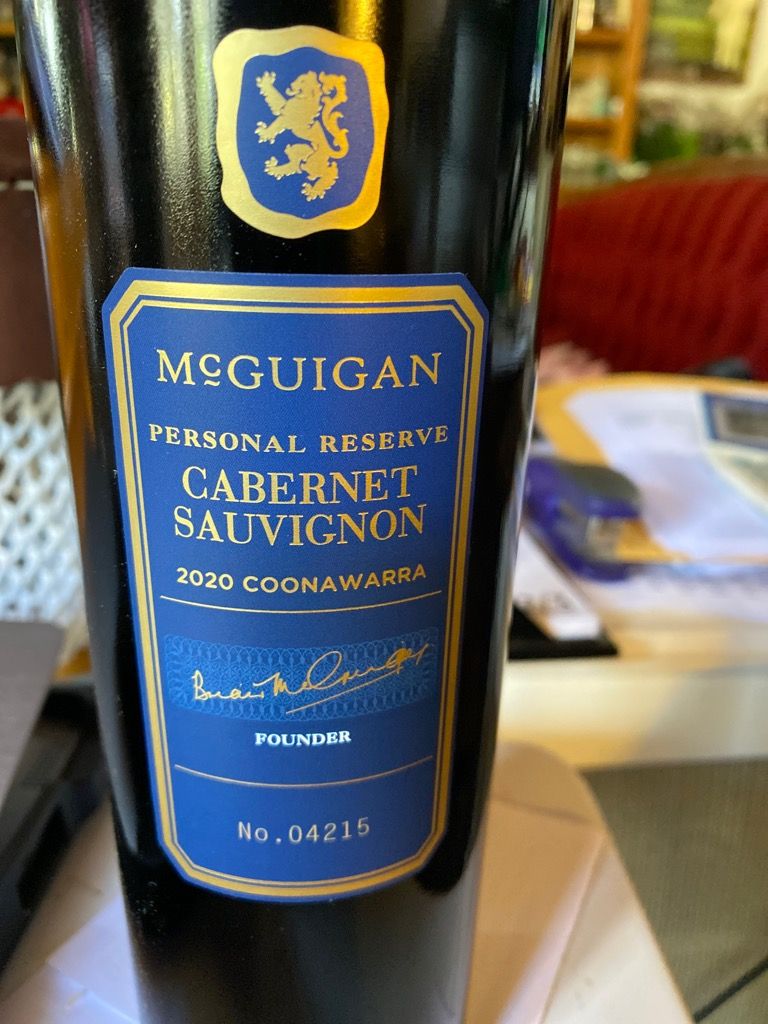 2021 McGuigan Sauvignon Personal Reserve, Australia, South