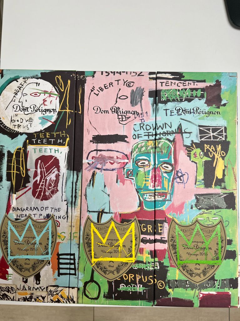 2015 Dom Pérignon Champagne Jean Michel Basquiat Edition