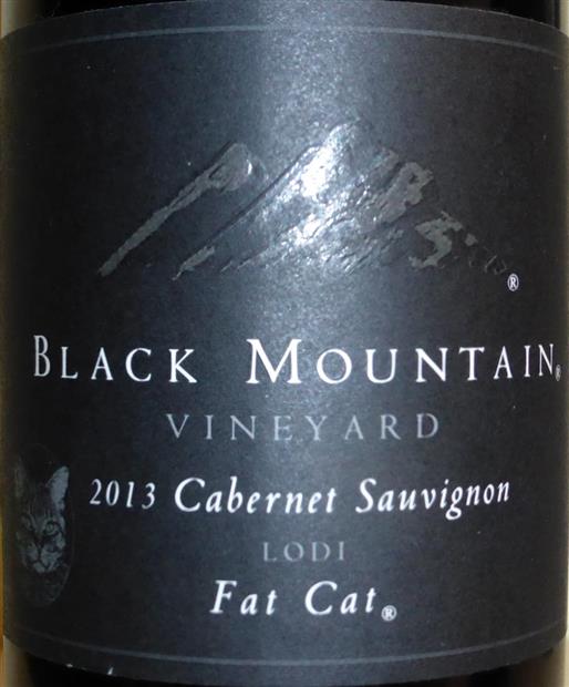 2013 Black Mountain Vineyard Sauvignon Fat Cat, USA