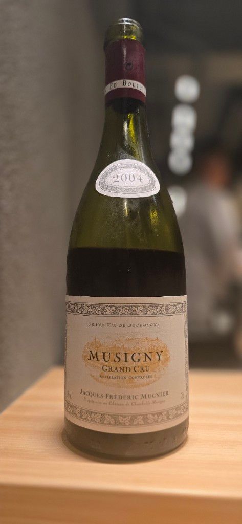 ワイン MUSIGNY GRAND CRU 1995 Jacques Prieur Domaine Jacques