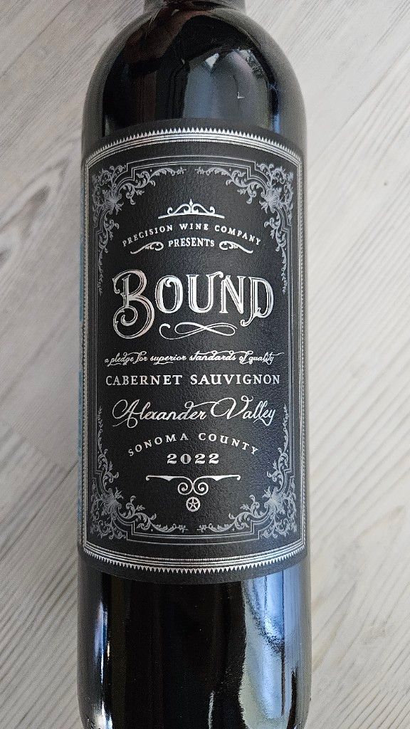 2018 Precision Wine Company Cabernet Sauvignon Bound