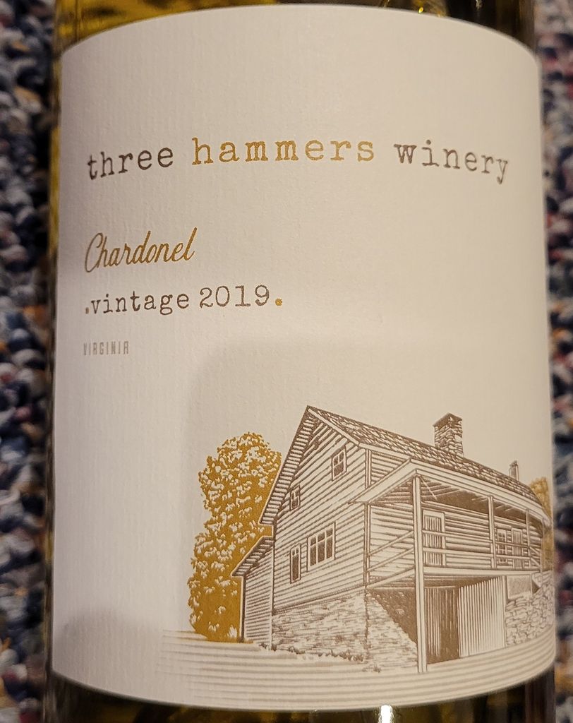 2021 Three Hammers Winery Chardonel, USA, Pennsylvania CellarTracker