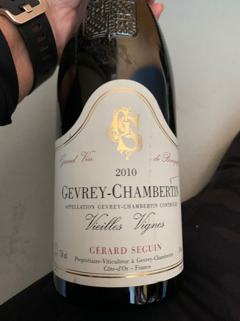2011 Gérard Seguin Gevrey-Chambertin La Justice - CellarTracker