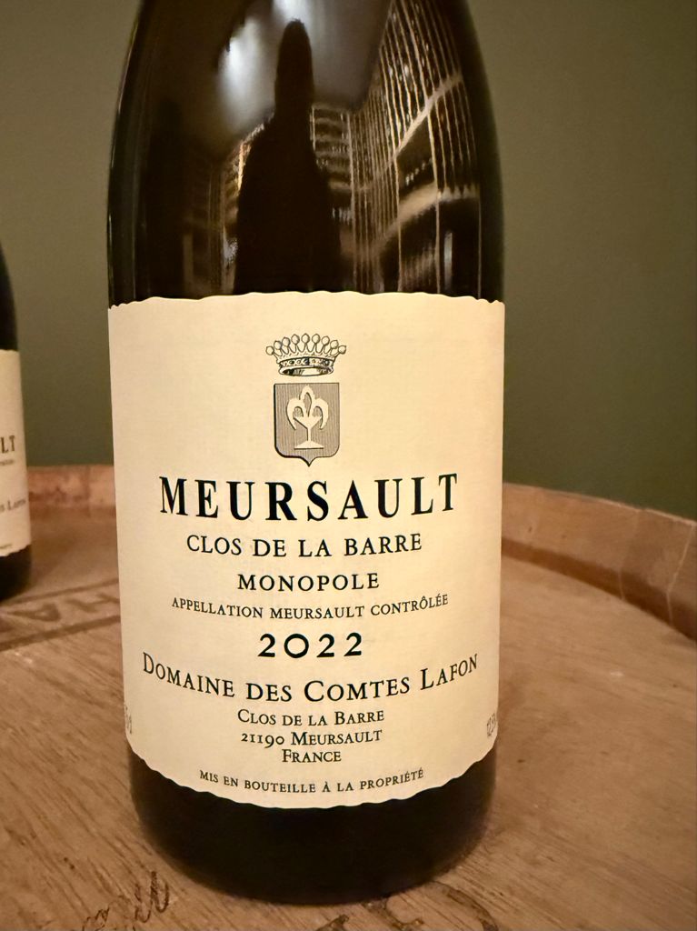 2022 Domaine des Comtes Lafon Meursault Clos de la Barre