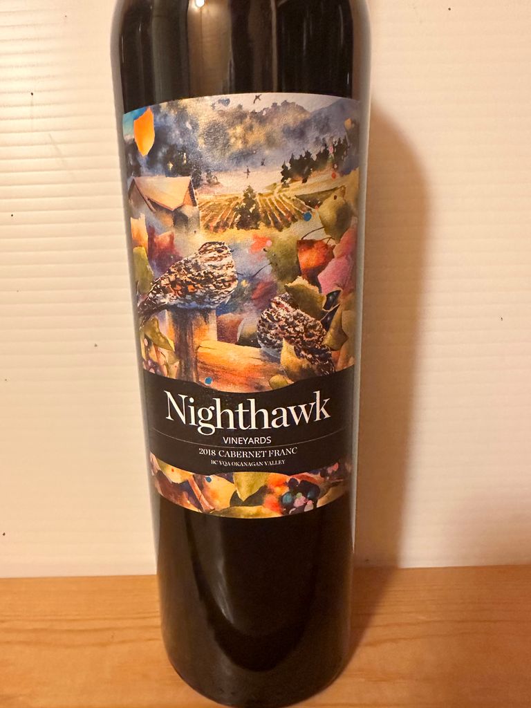 2019 Nighthawk Vineyards Franc, Canada, British Columbia