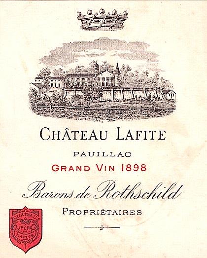 1898 Château Lafite Rothschild - CellarTracker