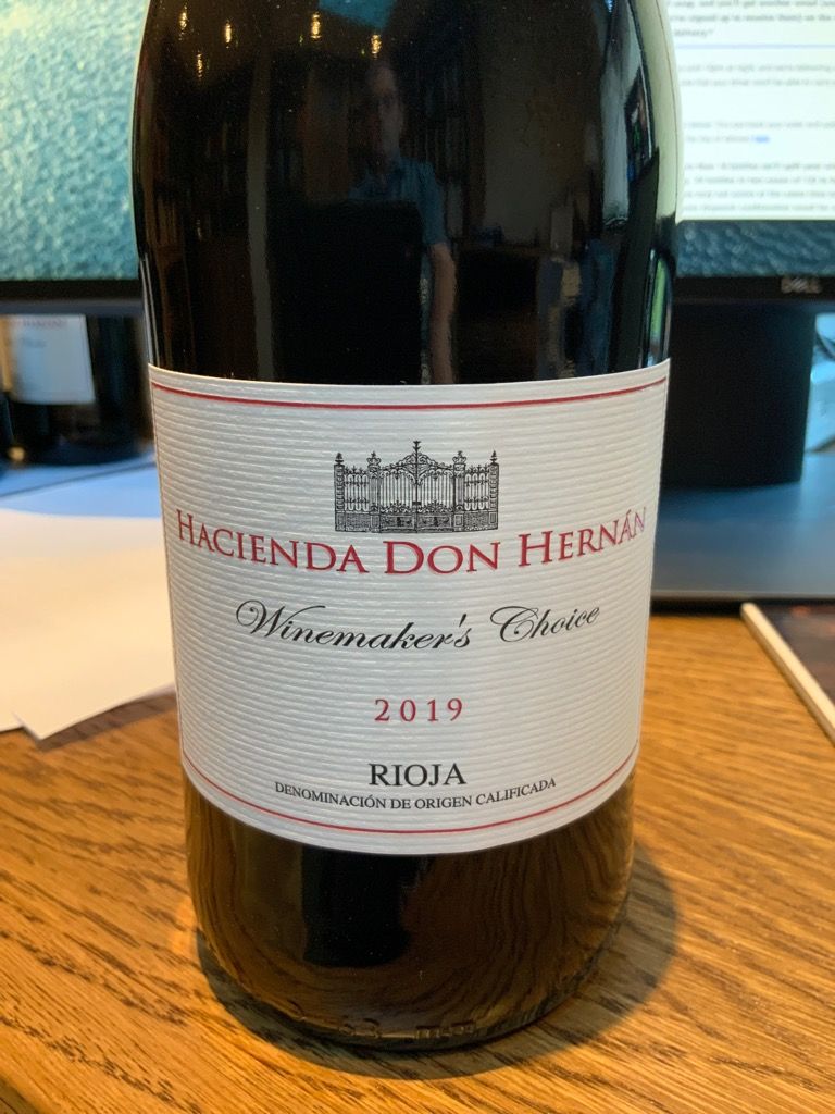 Hacienda Don Hernan Rioja Winemaker S Choice Spain La Rioja Rioja Cellartracker