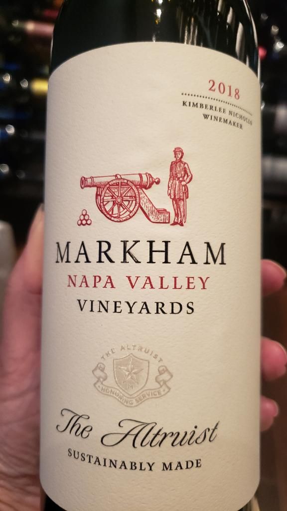 2018 Markham The Altruist, USA, California, Napa Valley, Calistoga