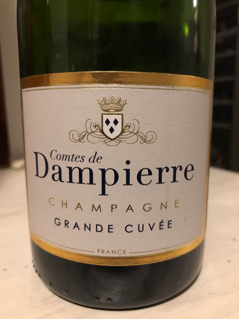 NV Comte Audoin de Dampierre Champagne Grand Cru Grande Cuvée Brut, France, Champagne, Champagne