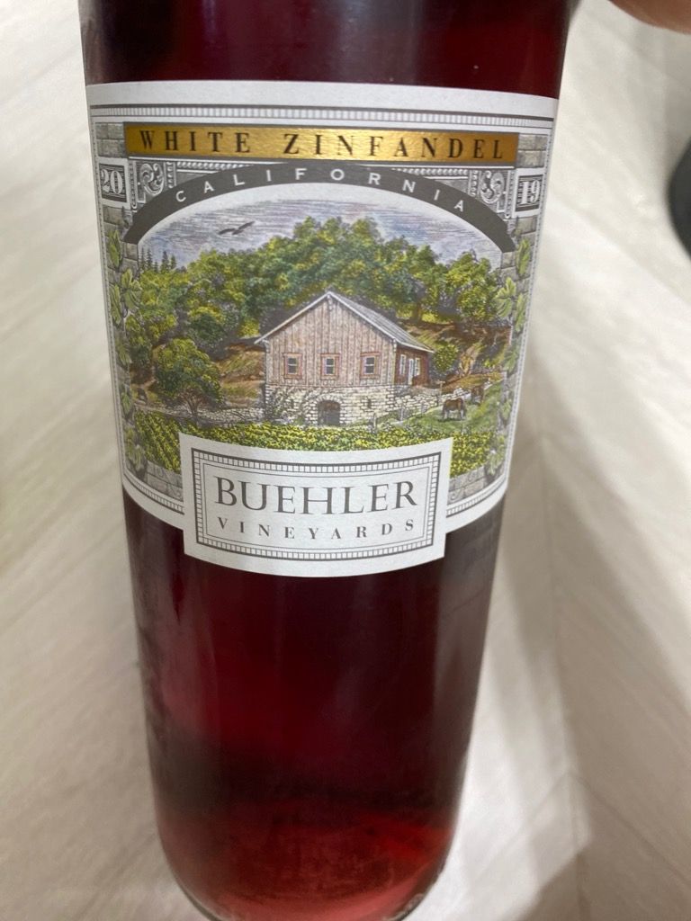 2017 Buehler Vineyards White Zinfandel, USA, California, Napa Valley
