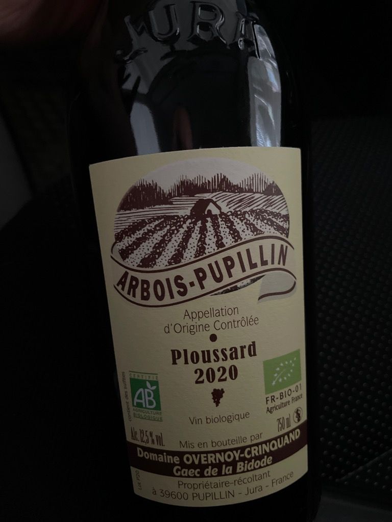 2020 Domaine Overnoy-Crinquand Ploussard Arbois Pupillin