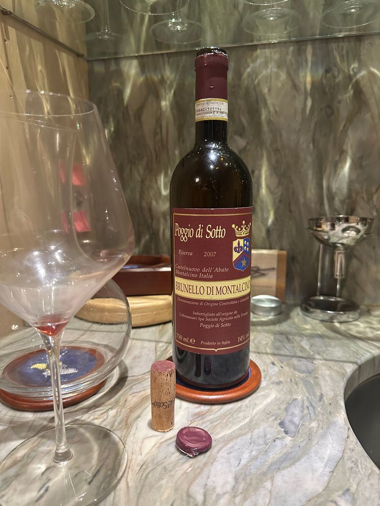 2007 Fattoria Poggio di Sotto Brunello di Montalcino Riserva