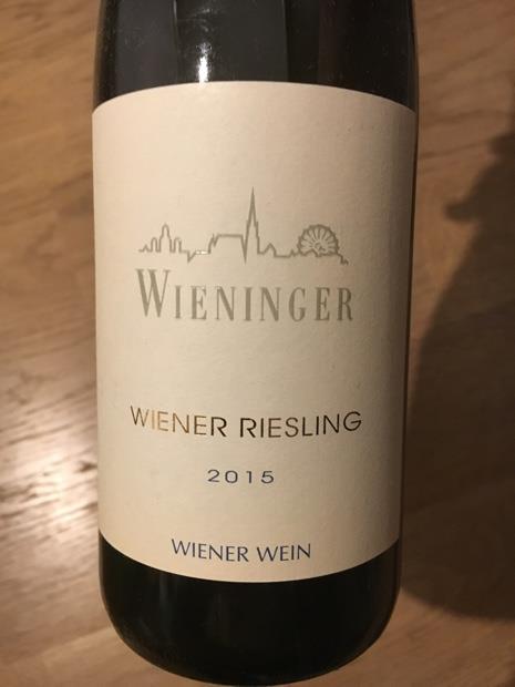 2015 Wieninger Wiener Riesling, Austria, Wien - CellarTracker
