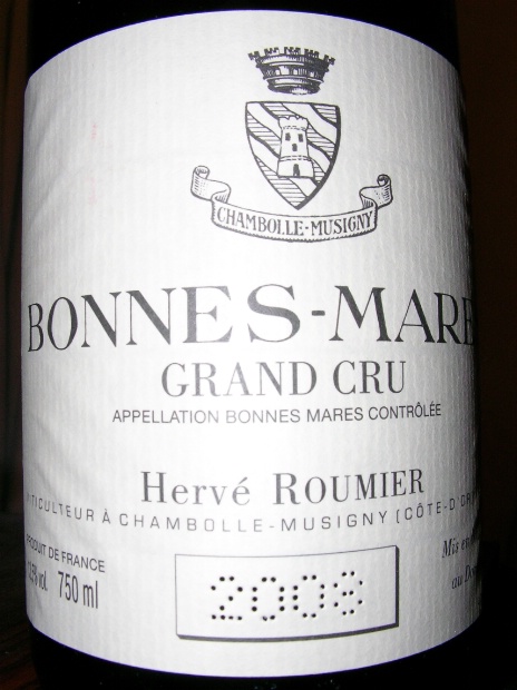 Bonnes-Mares Grand Cru 2003