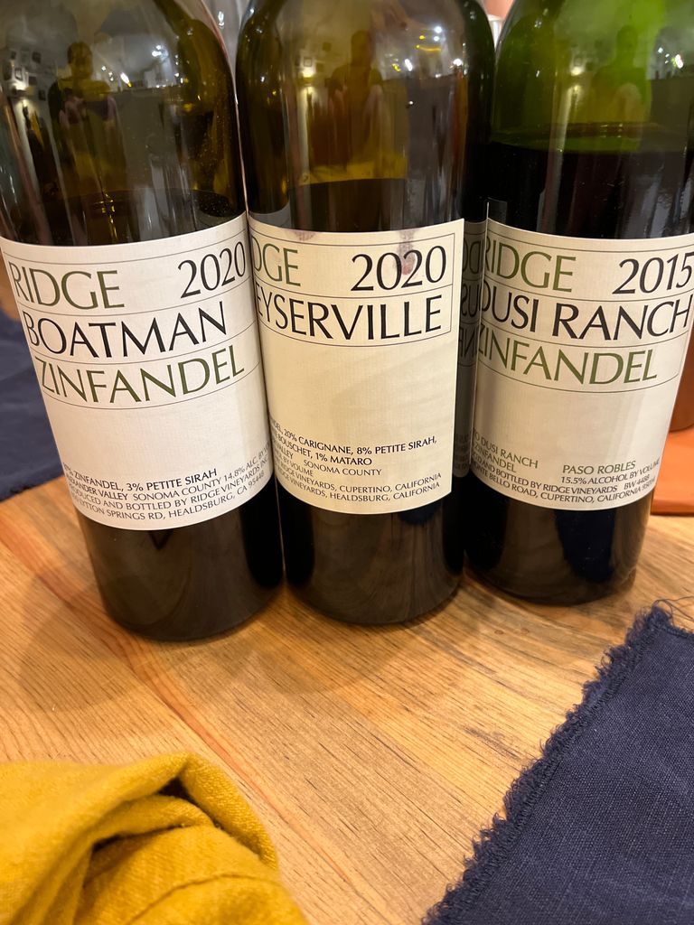 2021 Ridge Geyserville - CellarTracker