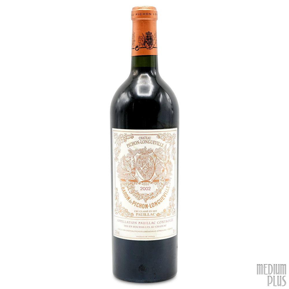 ワイン Chateau Pichon Longueville 2002 2002 Château Pichon Longueville Comtesse de Lalande