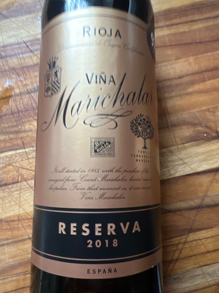 2018 Viña Marichalar Rioja Reserva, Spain, La Rioja, Rioja - CellarTracker