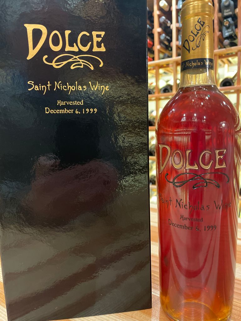 1999 Dolce Winery Late Harvest (St. NicholasHarvested on 12/6/1999), USA, California, Napa