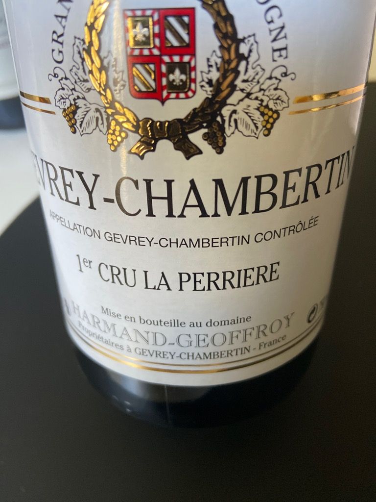 2017 Domaine Harmand-Geoffroy Gevrey-Chambertin 1er Cru La