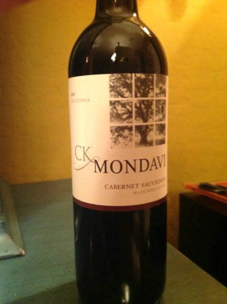 2010 CK Mondavi Cabernet Sauvignon Wildcreek Canyon, USA, California ...