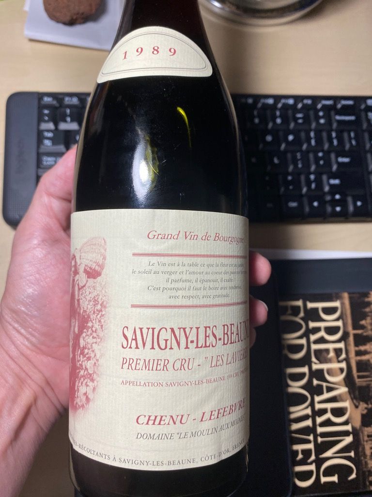 1983 Chenu-Lefebvre Savigny-lès-Beaune 1er Cru Les Lavières