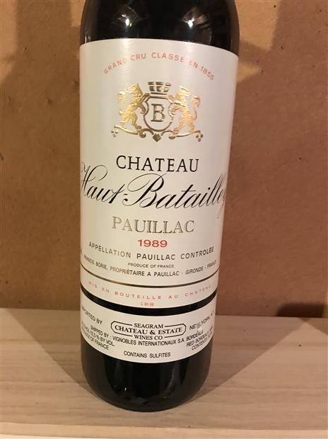 Chateau Haut-Batailley 1982 赤ワイン 750ml 1982 Château Haut-Batailley - CellarTracker