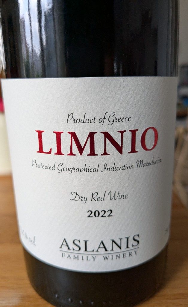 2021 Aslanis Limnio, Greece, Macedonia - CellarTracker