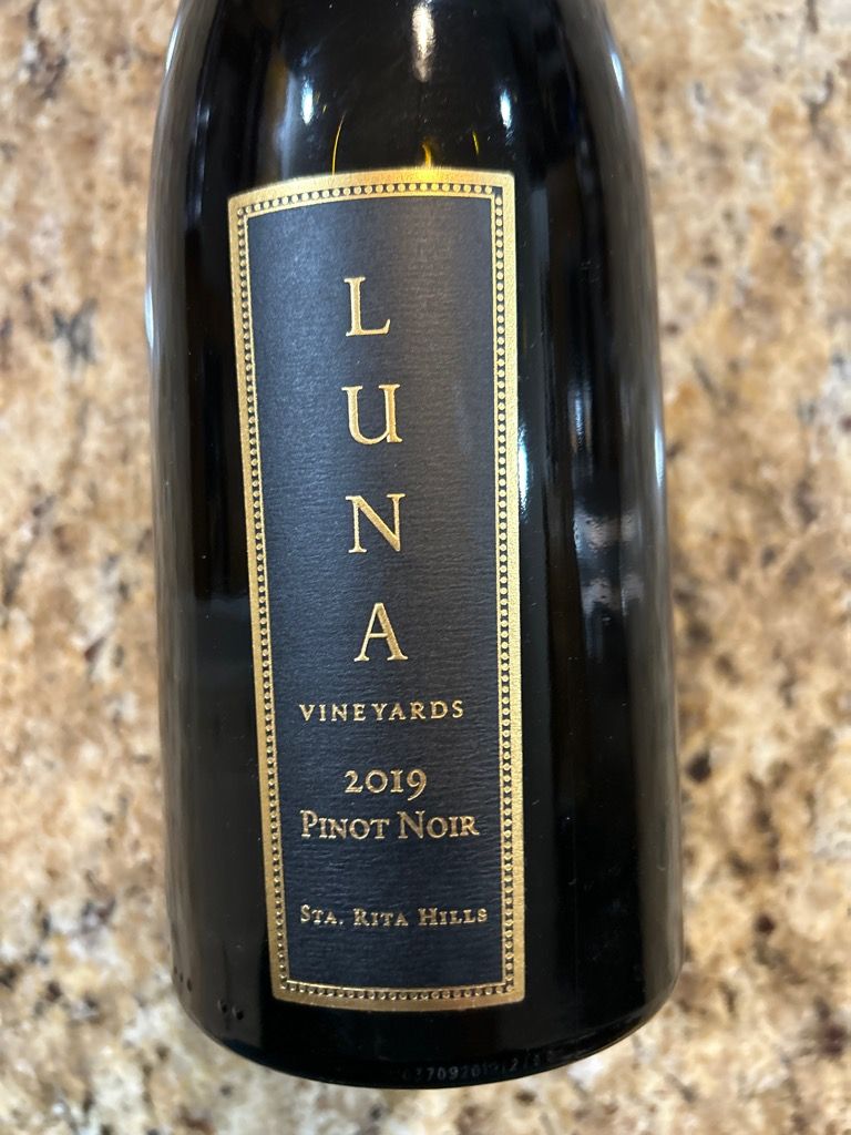 2019 Luna Vineyards Canto Usa California Napa Valley Cellartracker 