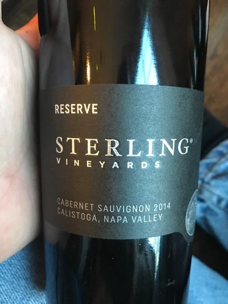 2015 Sterling Vineyards Cabernet Sauvignon Reserve, USA, California ...