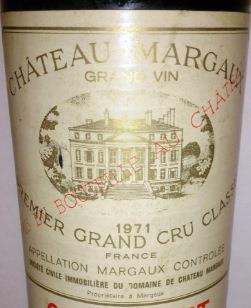 1971 Château Margaux, France, Bordeaux, Médoc, Margaux - CellarTracker