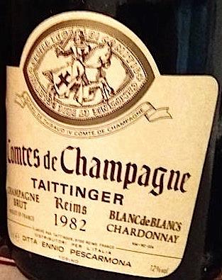 Taittinger Comtes de Champagne Rosé 1982 - Divine Cellar