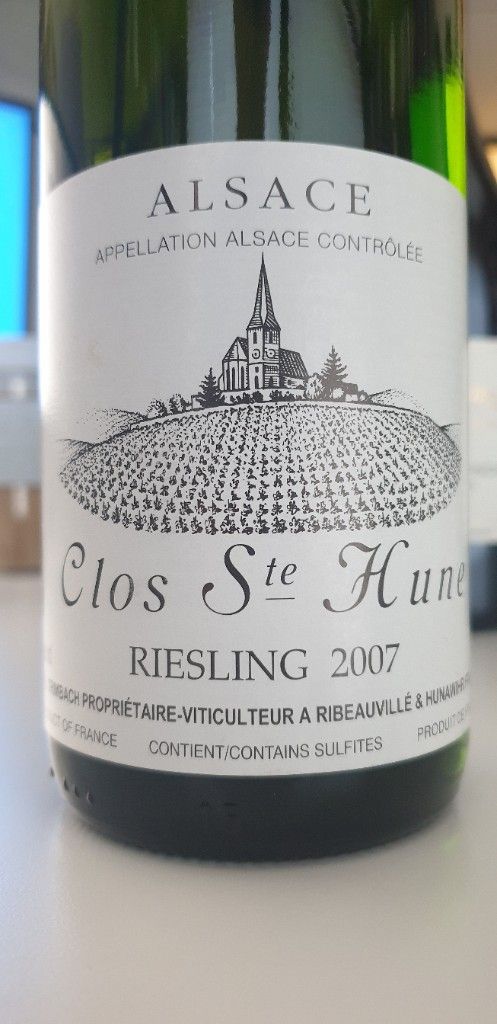 2014 Trimbach Riesling Clos Ste. Hune - CellarTracker